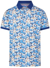 A Fish Named Fred Poloshirt - Modern Fit - Oase - mehrfarbig