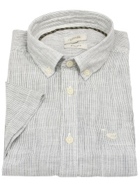 Camel Active Kurzarmhemd - Regular Fit - Button Down - ecru