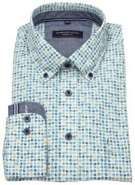 Casa Moda Hemd - Casual Fit - Button Down - Kontrastknöpfe - mehrfarbig - ohne OVP