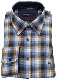 Casa Moda Hemd - Casual Fit - Kentkragen - kariert - mehrfarbig