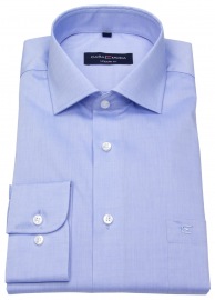 Casa Moda Shirt - Modern Fit - Light Blue - Extra Long Sleeve 72cm