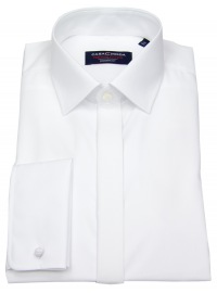 Casa Moda Hemd - Modern Fit - Kentkragen - Umschlagmanschette - weiß - ohne OVP
