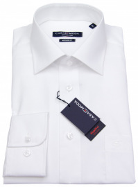 Casa Moda Hemd - Modern Fit - weiß - extra lange Ärmel 69cm - ohne OVP