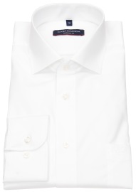 Casa Moda Shirt - Modern Fit - White - Extra Long Sleeve 72cm