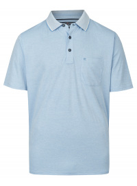 Casa Moda Poloshirt - Regular Fit - hellblau