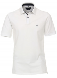 Casa Moda Poloshirt - Regular Fit - weiß