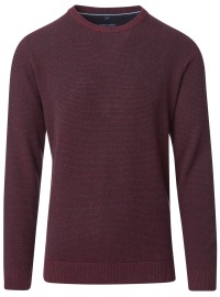 Casa Moda Pullover - Rundhals Ausschnitt - rot