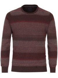 Casa Moda Pullover - Rundhals Ausschnitt - rot