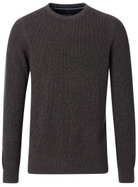 Casa Moda Pullover - Rundhals Ausschnitt - Strick - beige