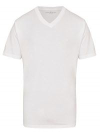 Casa Moda T-Shirt Doppelpack - V-Neck - weiß