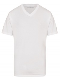 Casa Moda T-Shirt Two-pack - V-Neck - White