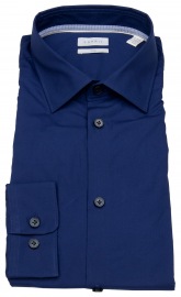 Esprit Hemd - Slim Fit - Kentkragen - dunkelblau