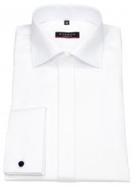 Eterna Galahemd - Modern Fit - Cover Shirt blickdicht - Umschlagmanschette - weiß