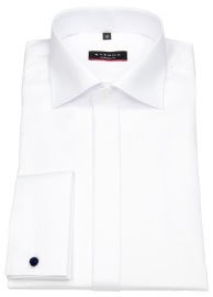 Eterna Galahemd - Modern Fit - Cover Shirt - Umschlagmanschette - weiß - 68cm Arm