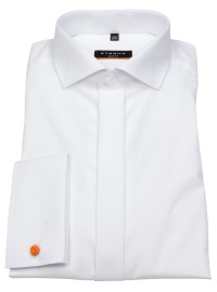 Eterna Galahemd - Slim Fit - Haikragen - Cover Shirt - Umschlagman. - weiß - 70cm Arm - ohne OVP