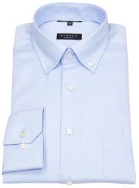 Eterna Hemd - Comfort Fit - Button Down - Cover Shirt - extra blickdicht - hellblau