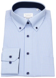 Eterna Hemd - Comfort Fit - Button Down - hellblau / weiß - ohne OVP