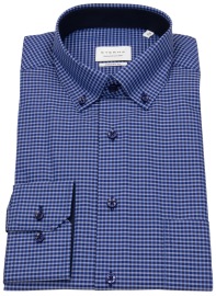 Eterna Hemd - Modern Fit - Button Down - blau / dunkelblau