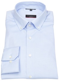 Eterna Hemd - Modern Fit - Button Down - Cover Shirt - extra blickdicht - hellblau