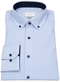 Eterna Hemd - Modern Fit - Button Down - hellblau / weiß - ohne OVP