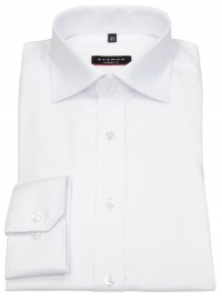 Eterna Hemd - Modern Fit - Cover Shirt blickdicht - weiß - extra kurzer Arm 59cm