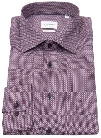 Eterna Hemd - Modern Fit - Kentkragen - dunkelblau / rot / weiß - ohne OVP
