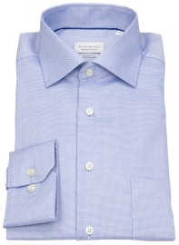 Eterna Hemd - Modern Fit - Kentkragen - hellblau / dunkelblau