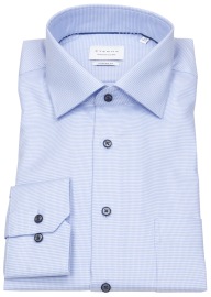 Eterna Shirt - Modern Fit - Kent Collar - Light Blue / White