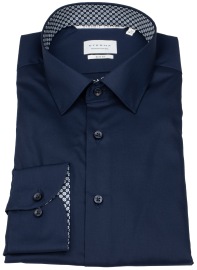Eterna Shirt - Slim Fit - Kent Collar - Dynamic Cotton - Dark Blue