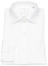 Eterna Hemd - Slim Fit - Performance Shirt - Stretch - weiß