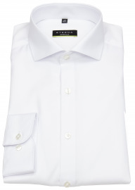 Eterna Shirt - Super Slim Fit - Cutaway Collar - Cover Shirt - Extra Blickdicht - White