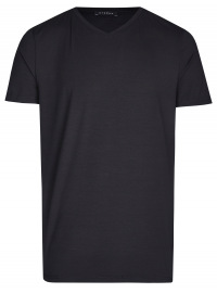 Eterna T-Shirt - V-Ausschnitt - schwarz