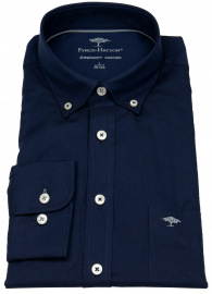 Fynch-Hatton Hemd - Casual Fit - Button Down - Oxford - dunkelblau