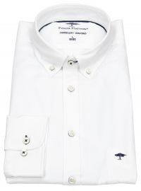 Fynch-Hatton Hemd - Casual Fit - Button Down - Oxford - weiß