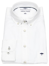 Fynch-Hatton Hemd - Casual Fit - Button Down - Oxford - weiß - ohne OVP