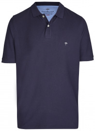 Fynch-Hatton Poloshirt - Casual Fit - Piqué - dunkelblau