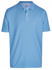 Fynch-Hatton Poloshirt - Casual Fit - Piqué - Light Blue