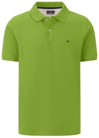 Fynch-Hatton Poloshirt - Casual Fit - Piqué - leaf green
