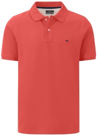 Fynch-Hatton Poloshirt - Casual Fit - Piqué - Red