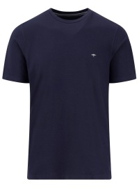 Fynch-Hatton T-Shirt - Casual Fit - Rundhals - dunkelblau