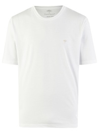 Fynch-Hatton T-Shirt - Casual Fit - Rundhals - weiß - ohne OVP