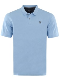 Hajo Poloshirt - Modern Fit - Piqué - Stay Fresh - hellblau