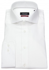 Hatico Shirt - Modern Fit - Cutaway Collar - White