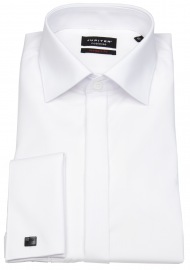 Jupiter Festivees Shirt - Modern Fit - Kent Collar - White