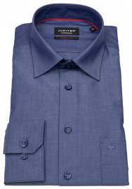 Jupiter Hemd - Modern Fit - Chambray - blau