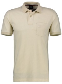 Lerros Poloshirt - Modern Fit - Pique - beige