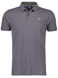 Lerros Poloshirt - Regular Fit - Pique - anthrazit