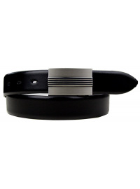 Lloyd Leather Belt - Black