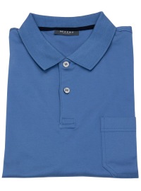 MAERZ Muenchen Poloshirt - Regular Fit - blau