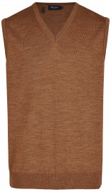 MAERZ Muenchen Slipover - Merinowool - Brown